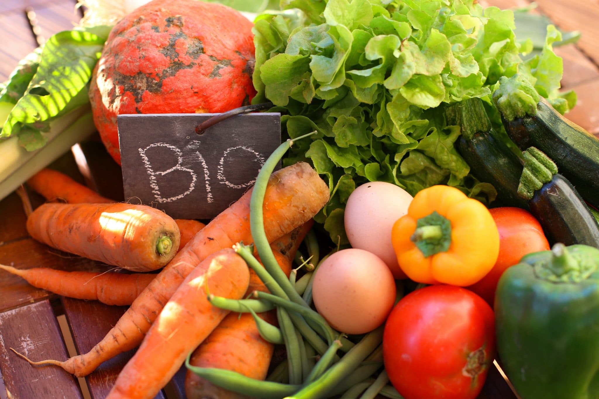 Organic  french Vegetables