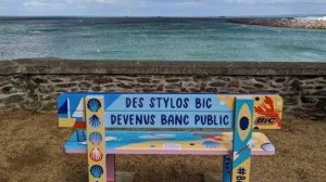 BIC récupère les stylos usagés pour leur donner une seconde vie