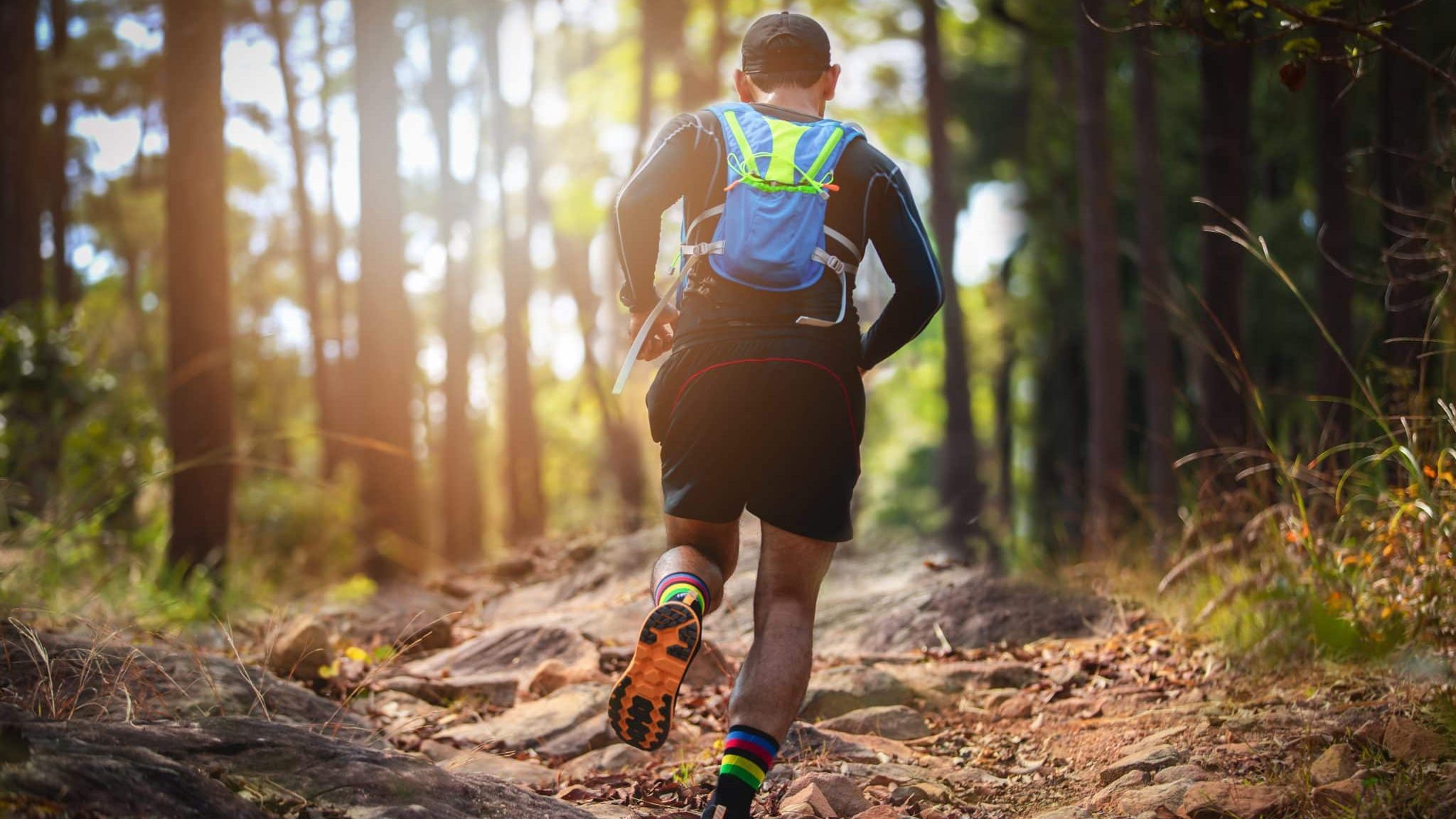 A 72 ans il pratique toujours le trail