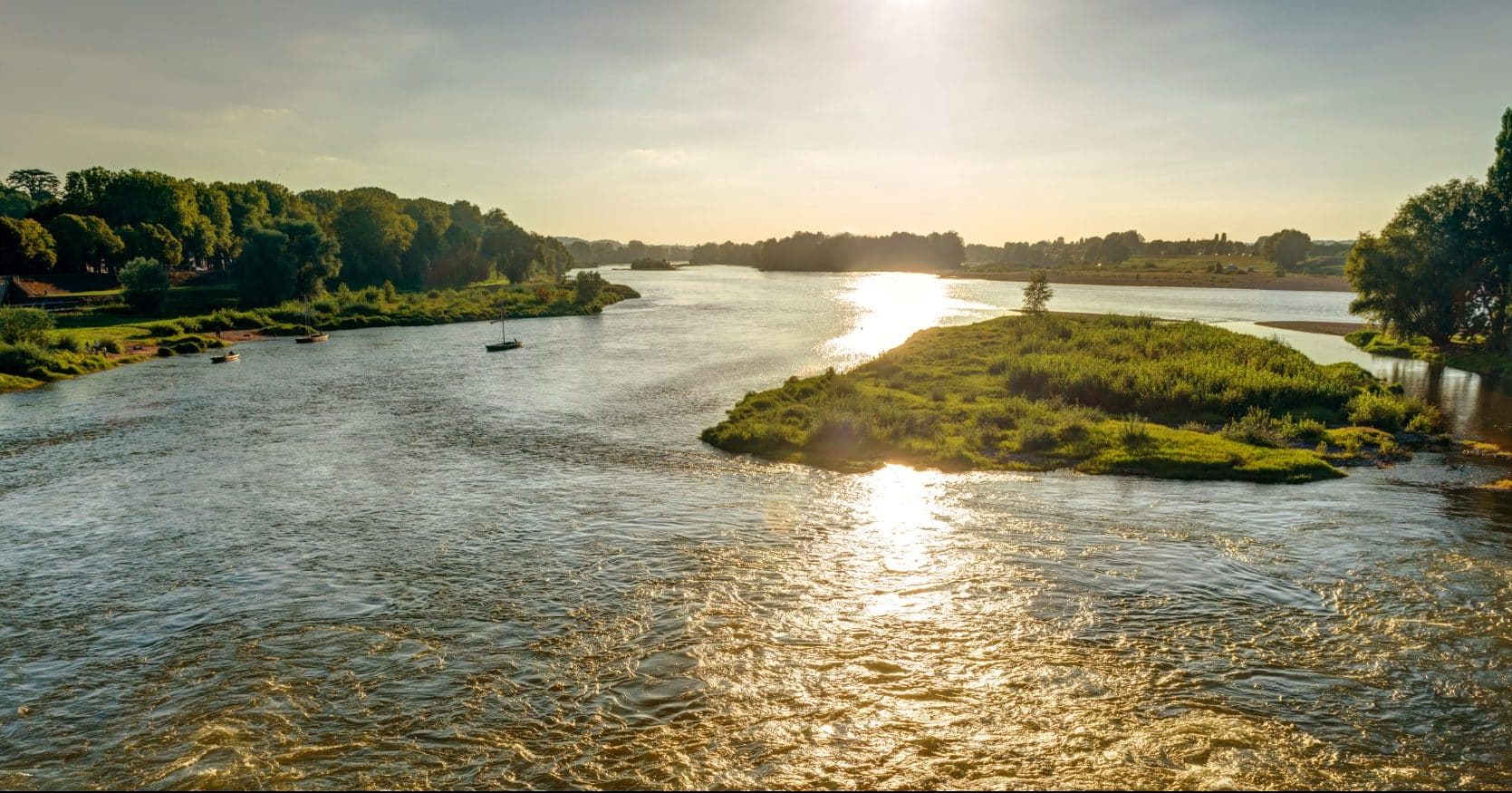 La Loire vue du fleuve