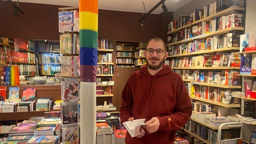 Librairie LGBTQI mots à la bouche