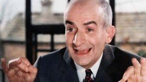 L'accteur Louis de Funès.