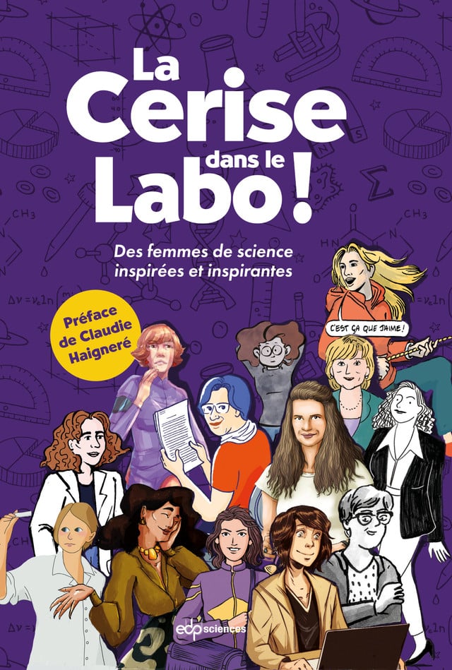 La cerise dans le labo couverture