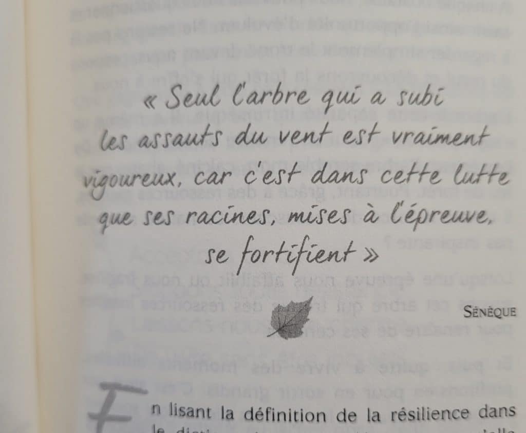 "agir et penser comme un arbre" extrait du livre