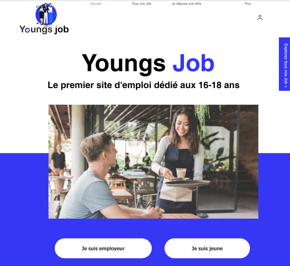 Faciliter le recrutement des mineurs avec Youngs Job